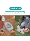Potette Fold N Go potty grey, imported from the UK
