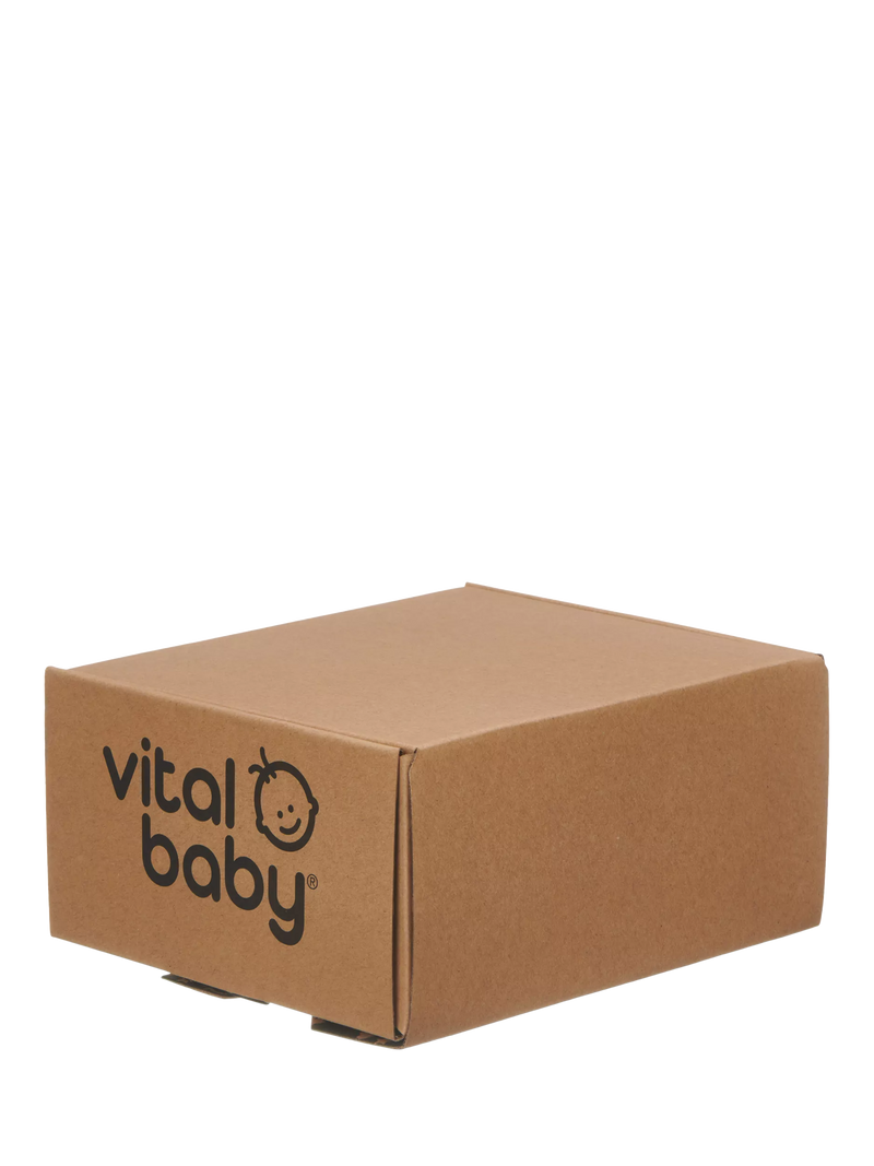 Vital Baby glow in the dark sipper cup with non-spill straw, 350ml pack of 2 (British brand)