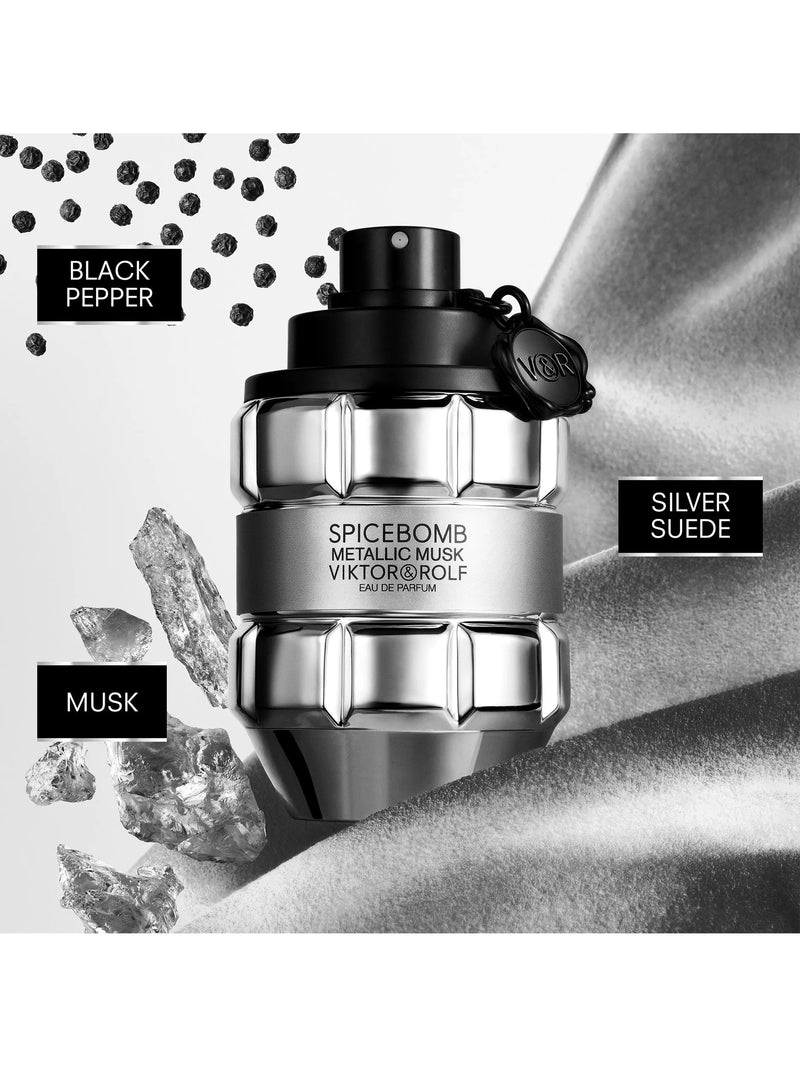 Viktor & Rolf Spicebomb Metallic Musk EDP 90ml (British brand)