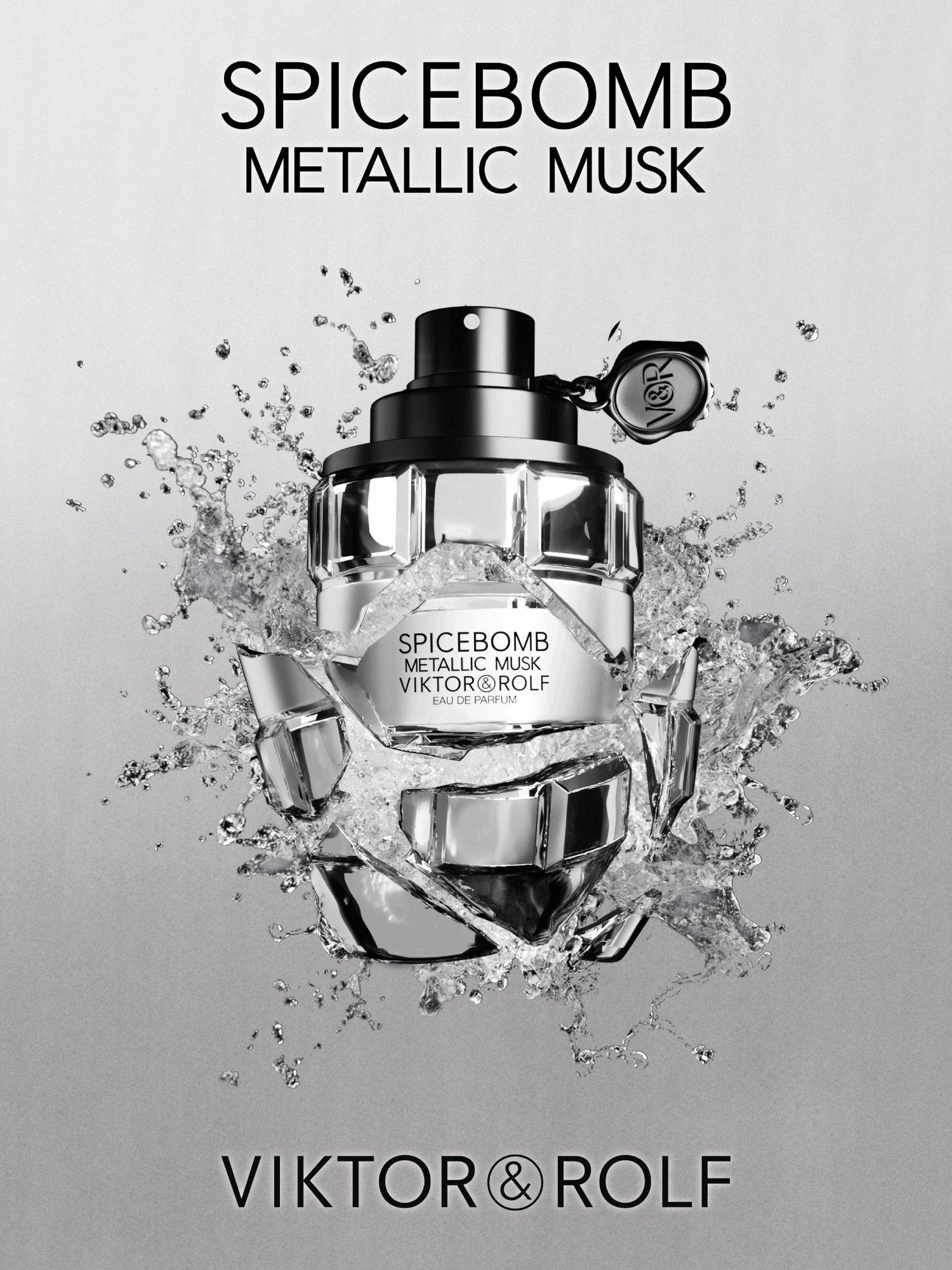 Viktor & Rolf Spicebomb Metallic Musk EDP 90ml (British brand)