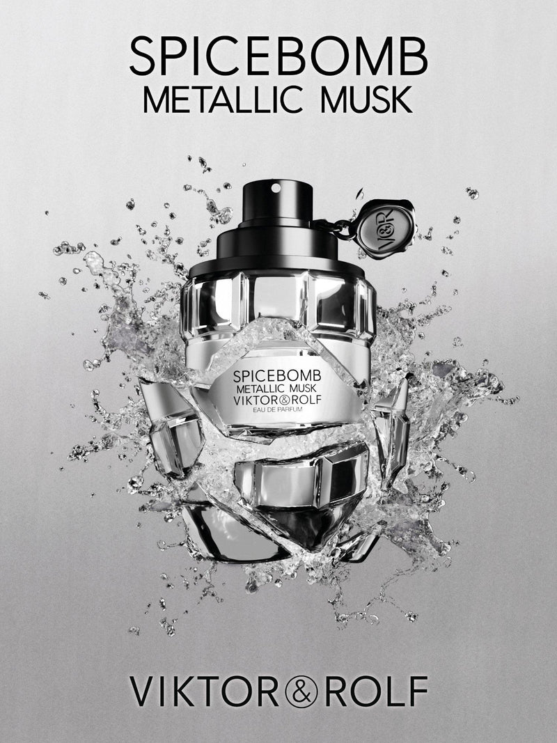 Viktor & Rolf Spicebomb Metallic Musk EDP 90ml (British brand)