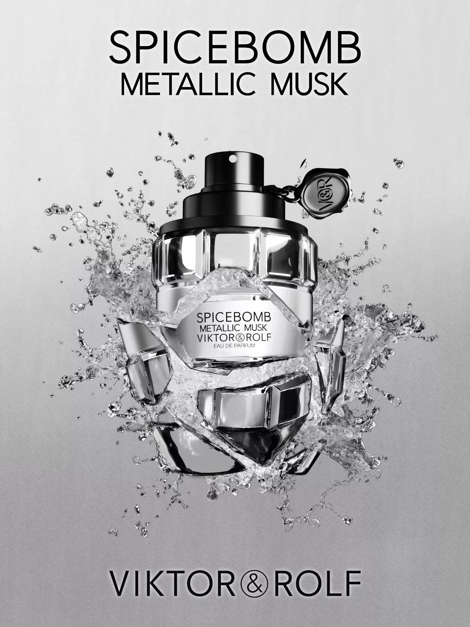 Viktor & Rolf Spicebomb Metallic Musk EDP 90ml (British brand)