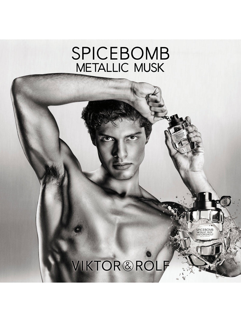 Viktor & Rolf Spicebomb Metallic Musk EDP 90ml (British brand)