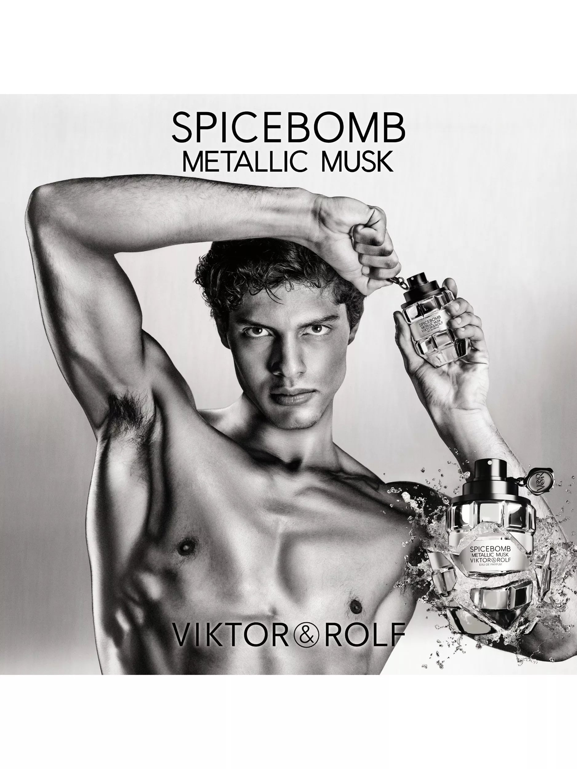 Viktor & Rolf Spicebomb Metallic Musk EDP 90ml (British brand)