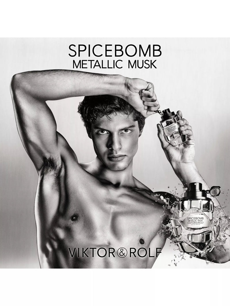 Viktor & Rolf Spicebomb Metallic Musk EDP 90ml (British brand)