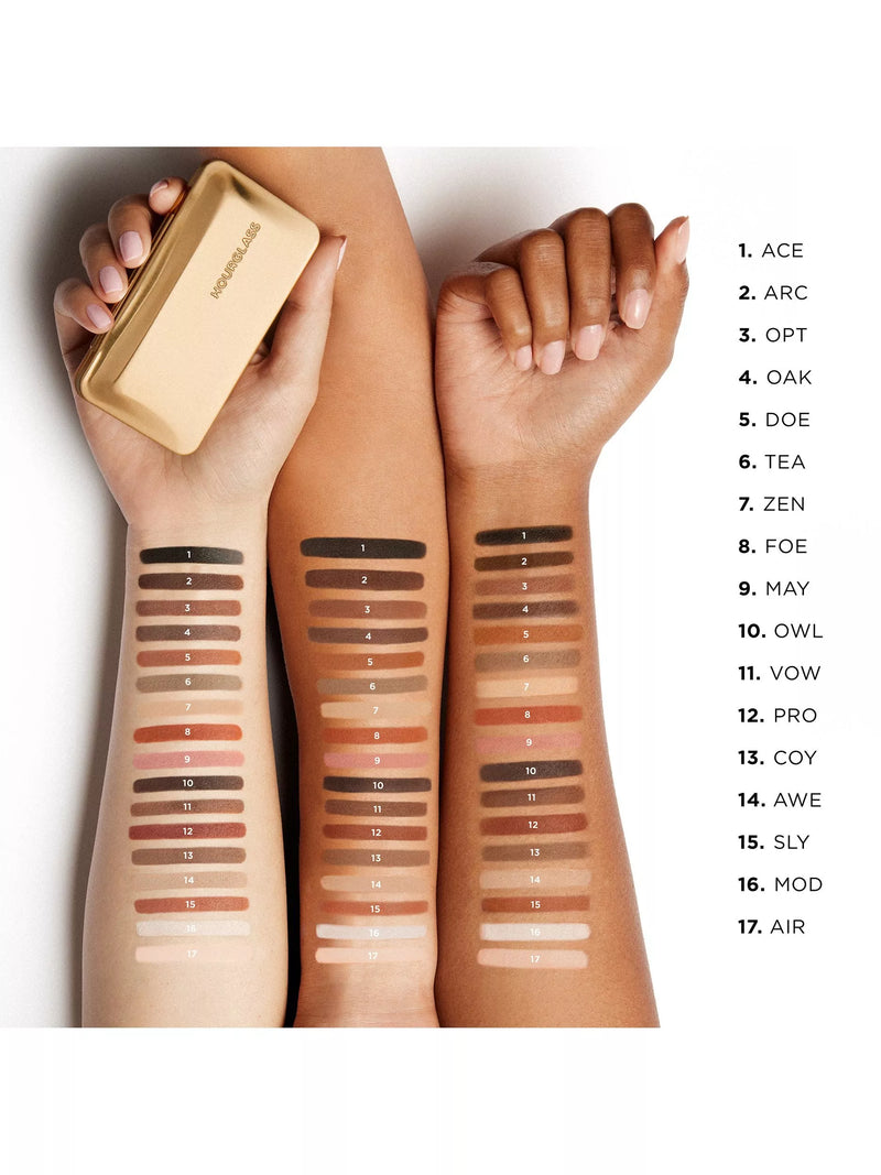 Hourglass Curator eyeshadow palette, UK version
