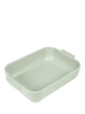 Peugeot stoneware rectangular roaster sage green - British product