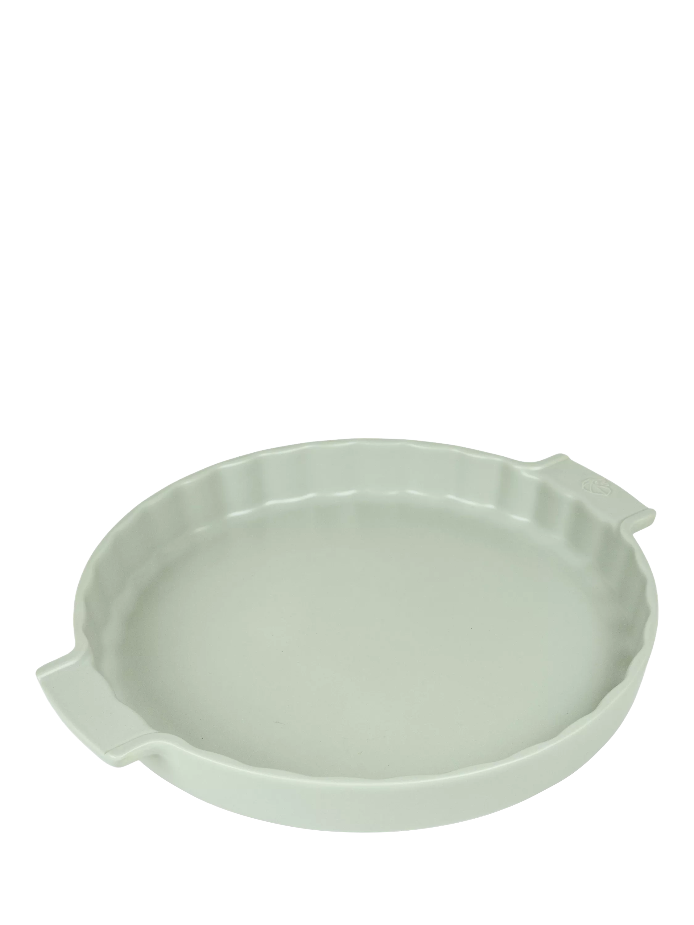 Peugeot fluted tart dish 30cm sage green, UK version