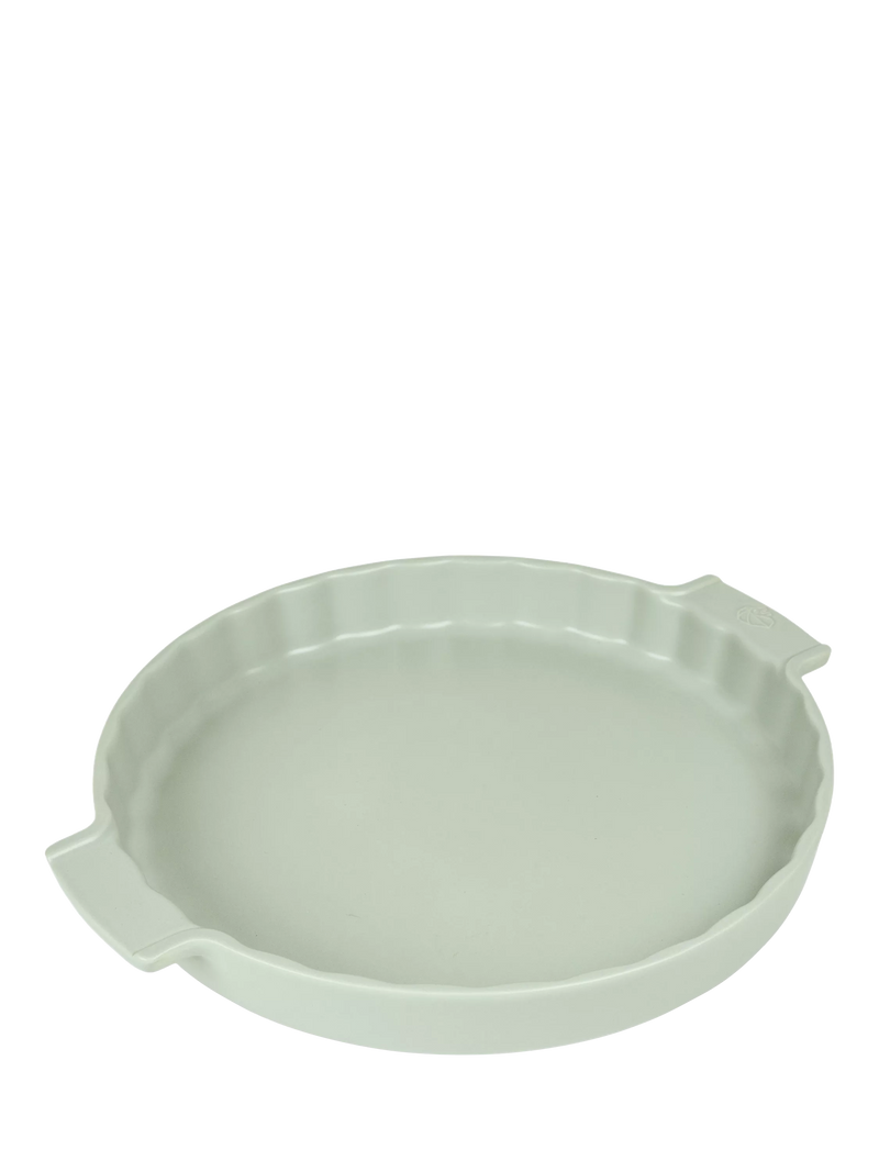 Peugeot fluted tart dish 30cm sage green, UK version