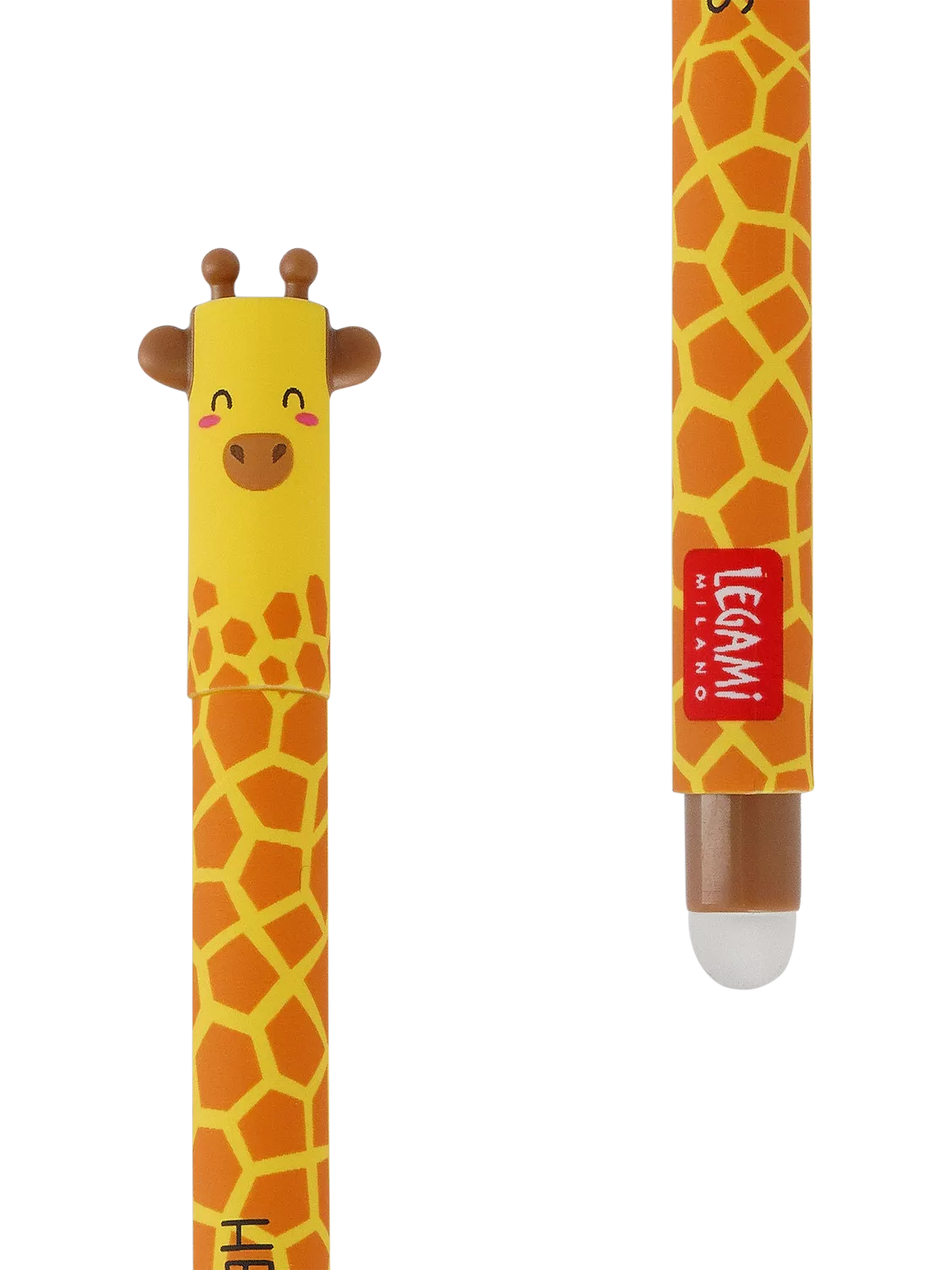 Legami Giraffe erasable pen black 0.7mm (British brand)
