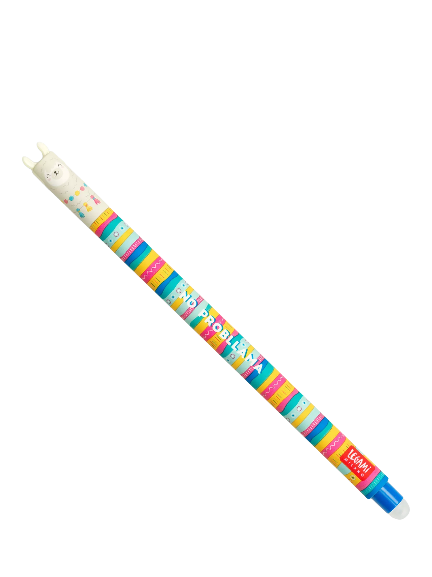 Legami Llama erasable pen blue ink, imported from the UK