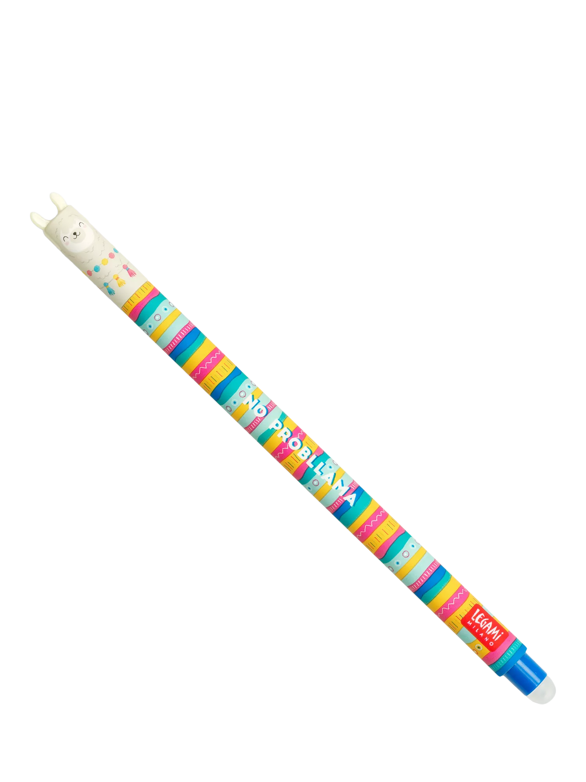 Legami Llama erasable pen blue ink, imported from the UK