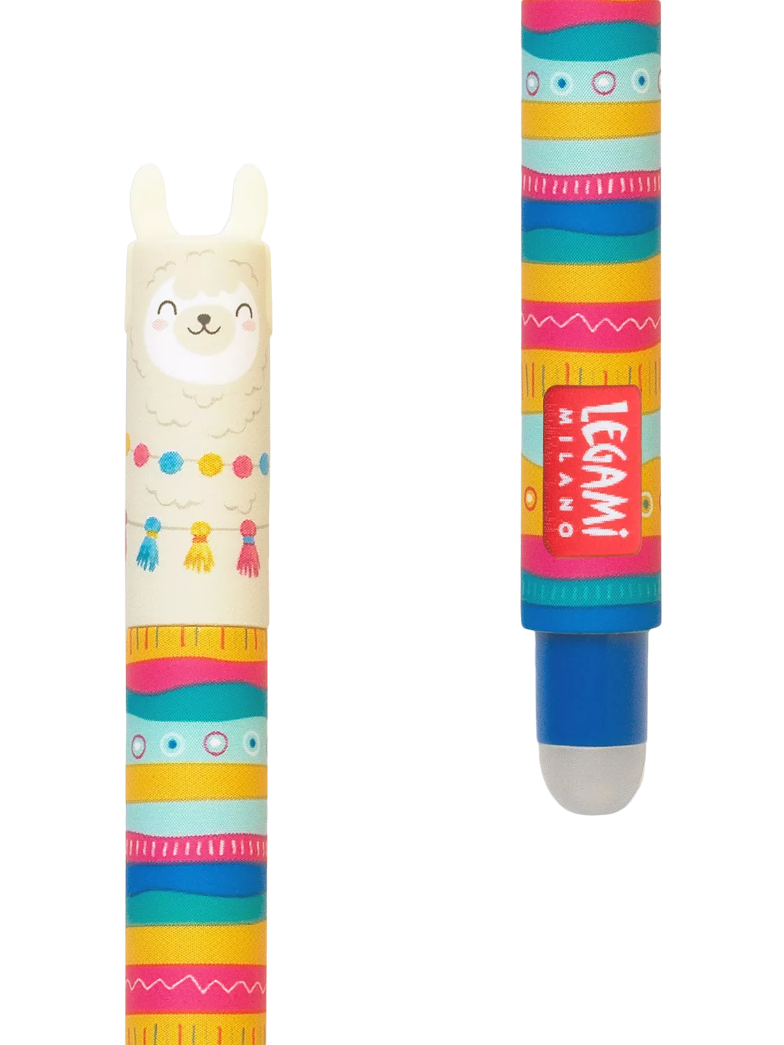 Legami Llama erasable pen blue ink, imported from the UK