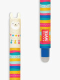 Legami Llama erasable pen blue ink, imported from the UK