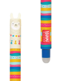 Legami Llama erasable pen blue ink, imported from the UK
