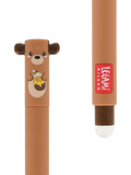 Legami teddy bear erasable pen red, imported from the UK