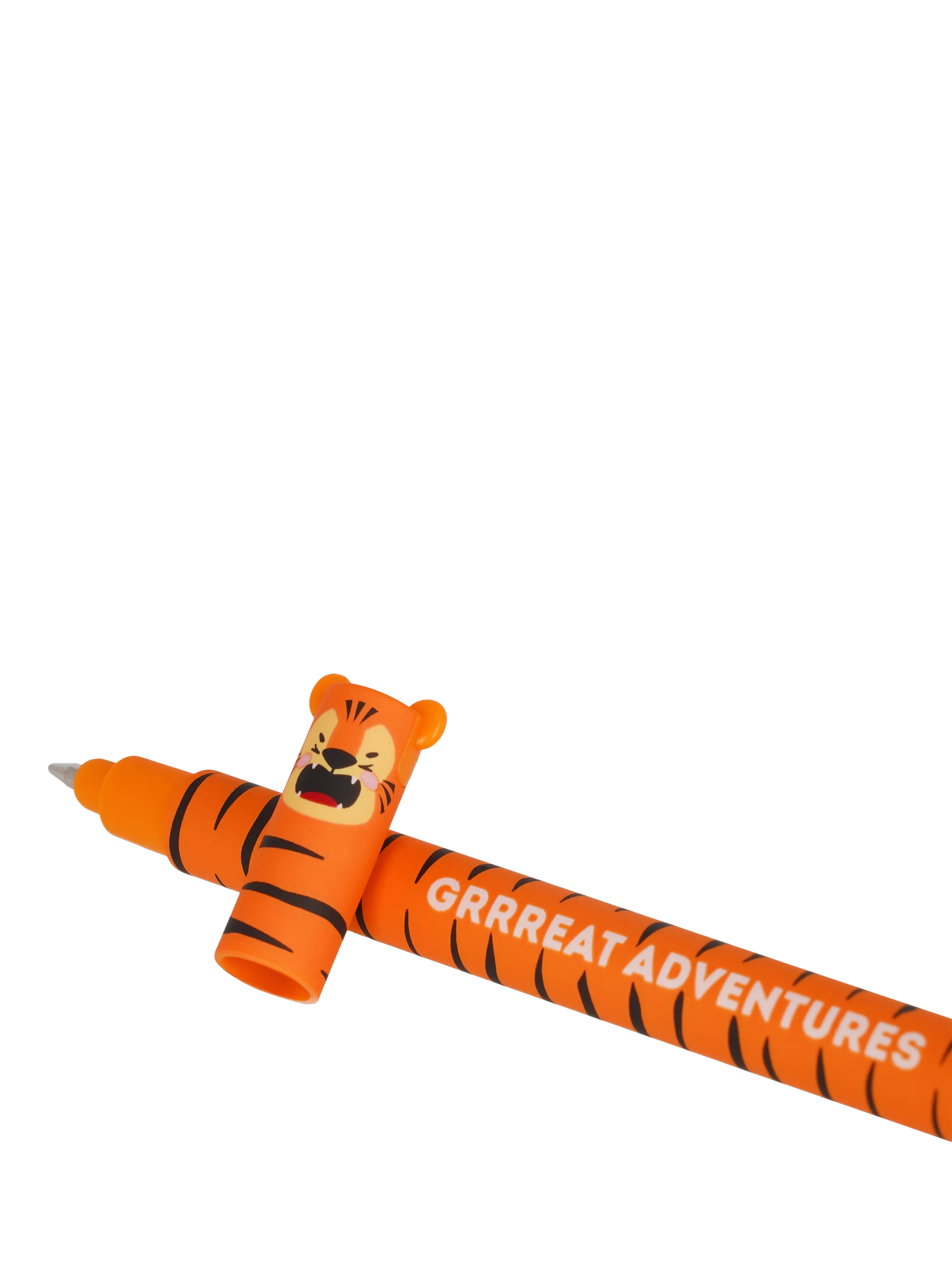 Legami Tiger erasable pen orange (British brand)