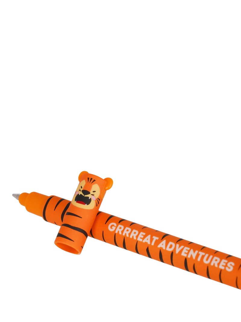 Legami Tiger erasable pen orange (British brand)