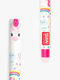 Legami unicorn erasable pen, pink, imported from the UK