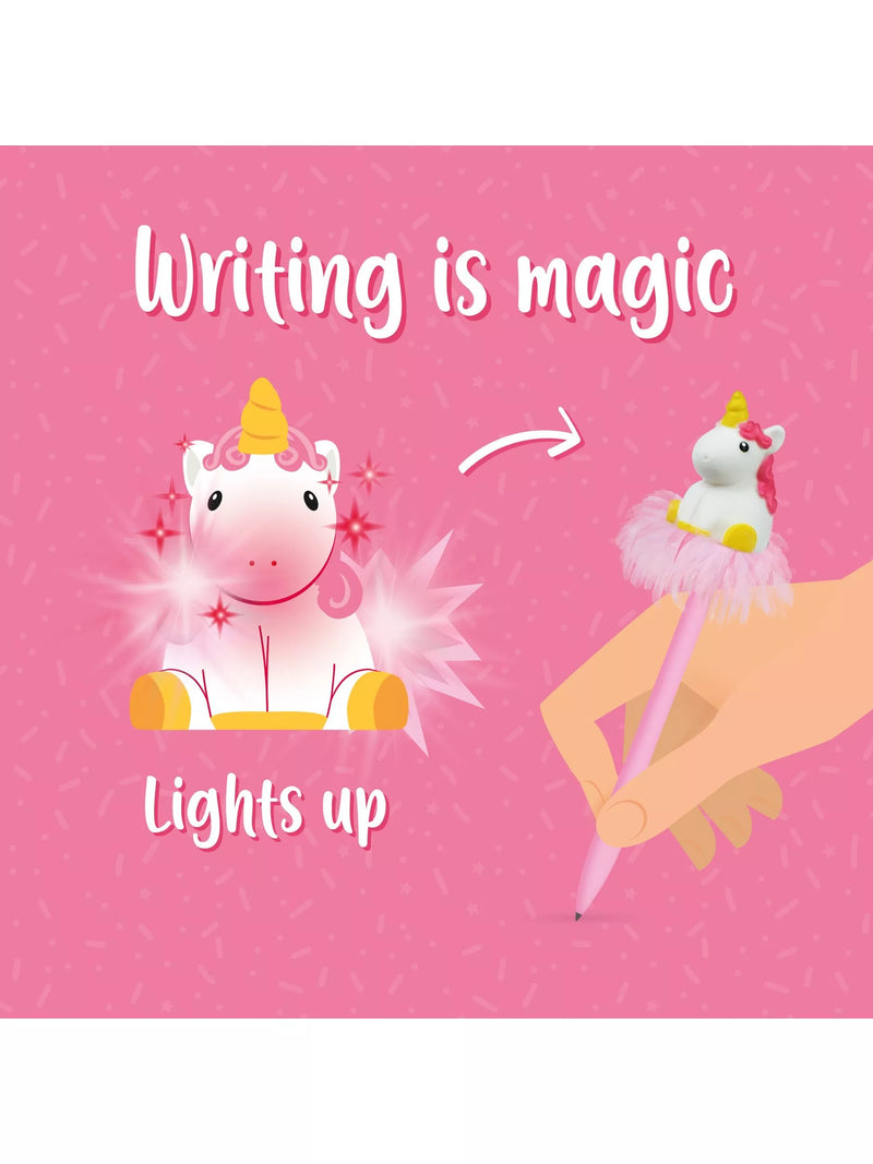 Legami unicorn light up pen pink, UK version