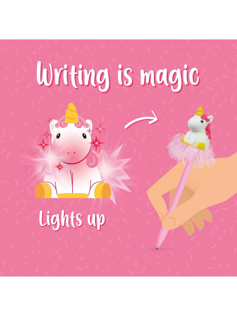 Legami unicorn light up pen pink, UK version