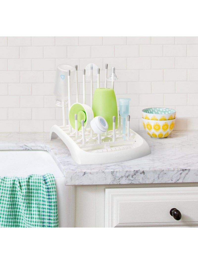 Munchkin fold drying rack white baby bottle drying stand, UK version