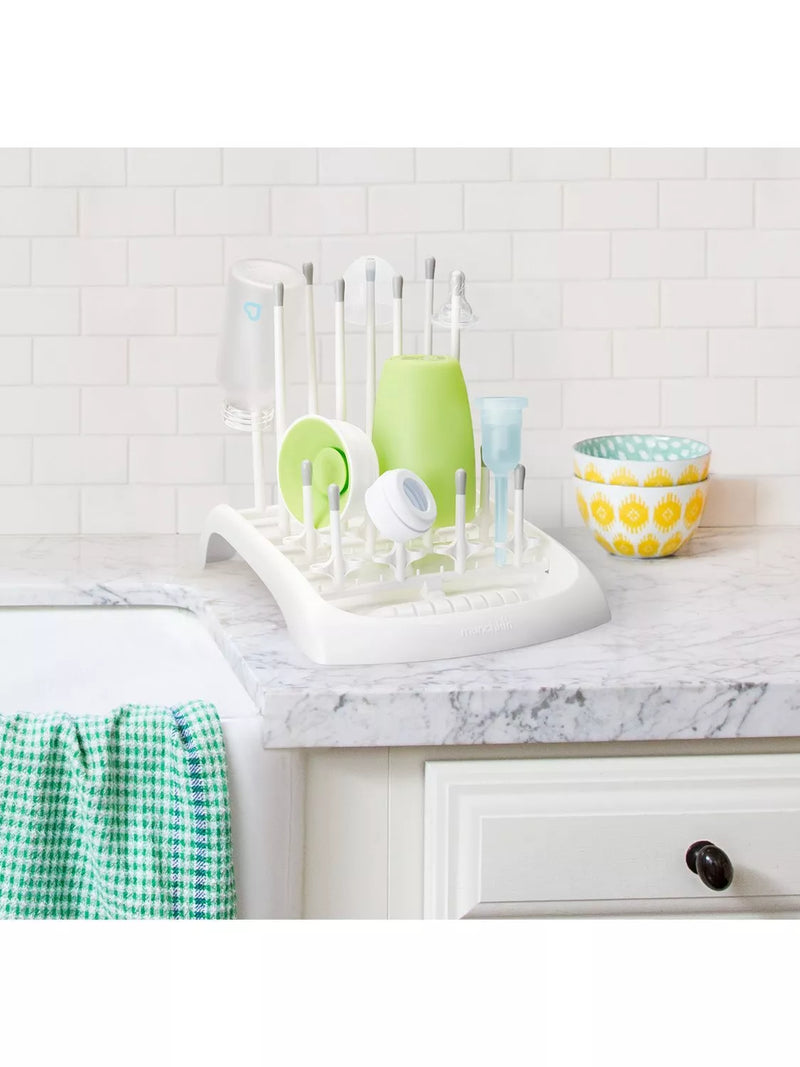 Munchkin fold drying rack white baby bottle drying stand, UK version