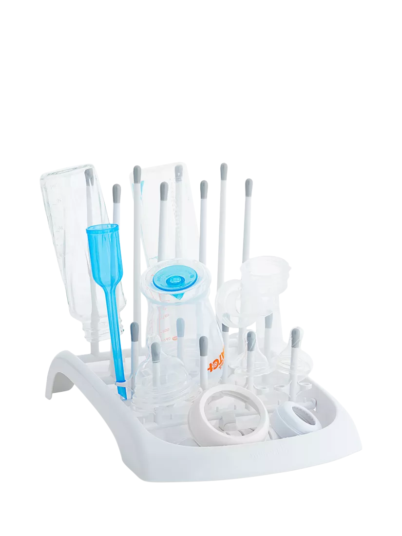 Munchkin fold drying rack white baby bottle drying stand, UK version