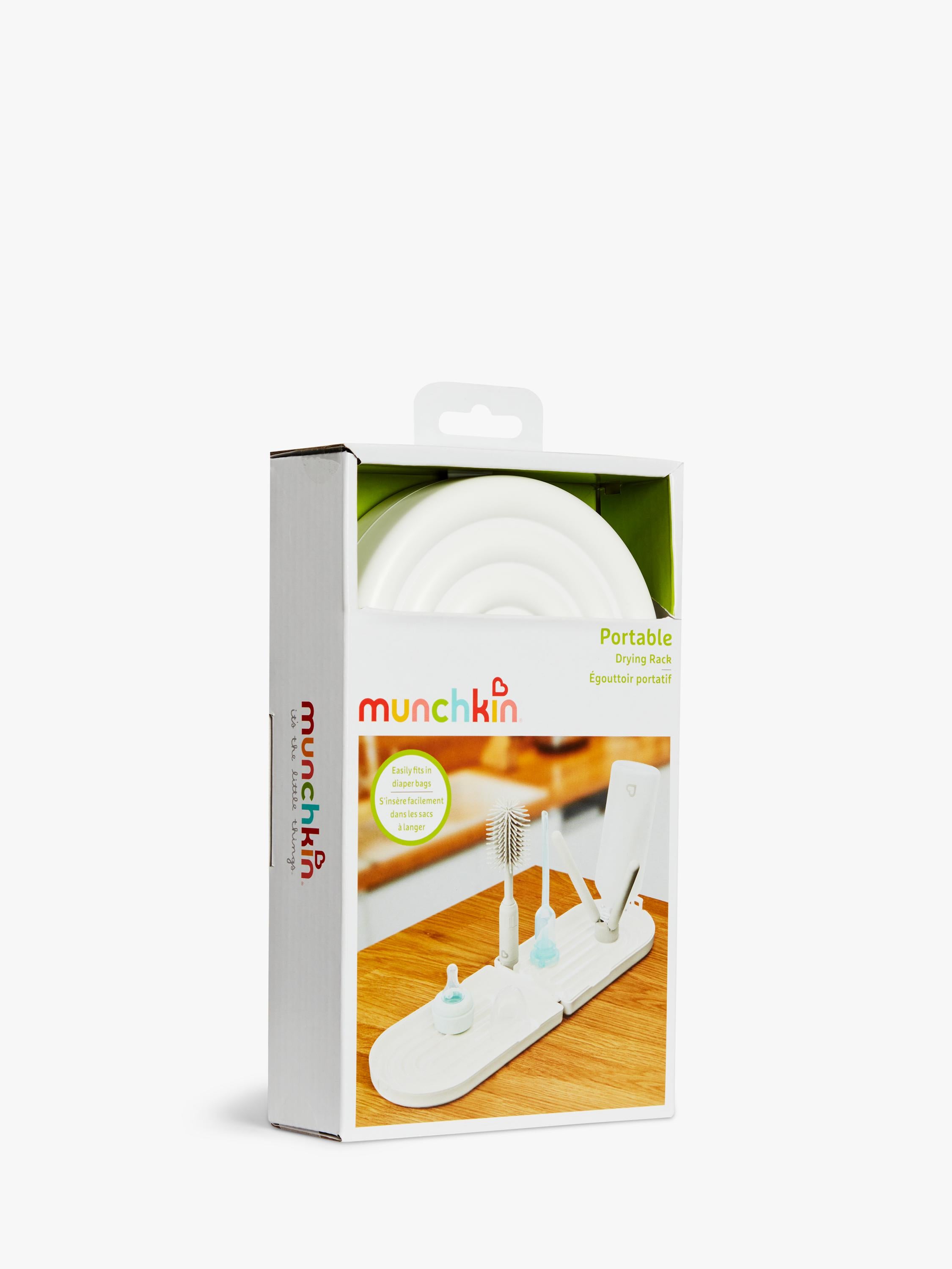 Munchkin fold drying rack white baby bottle drying stand, UK version