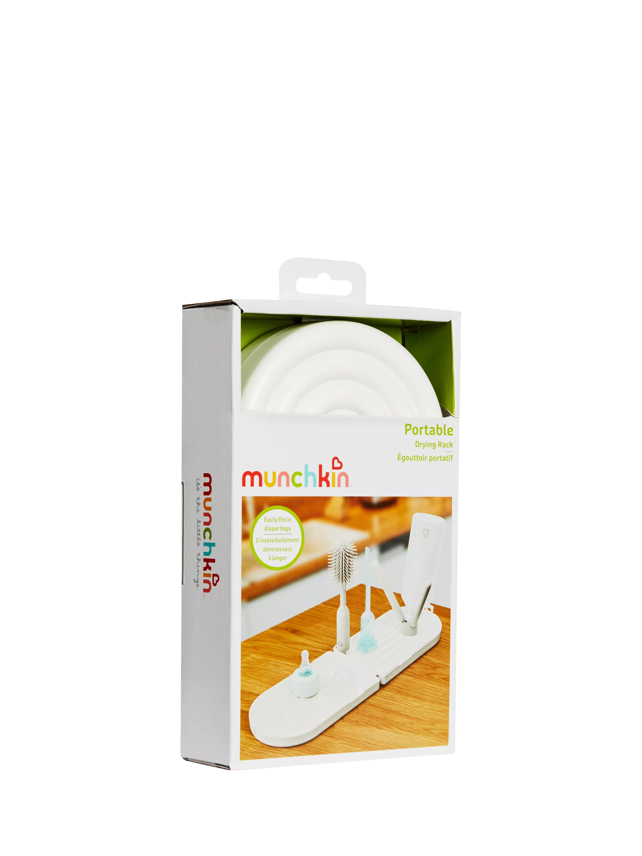 Munchkin fold drying rack white baby bottle drying stand, UK version