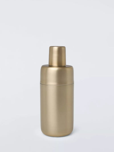 John Lewis John Lewis Gold Stainless Steel Cocktail Shaker 500ml- Buy online at McGrocer