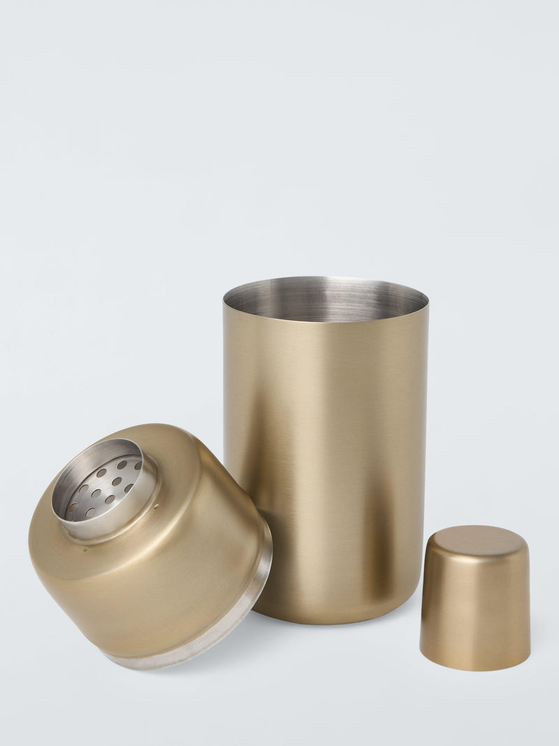 John Lewis cocktail shaker gold 500ml - British product