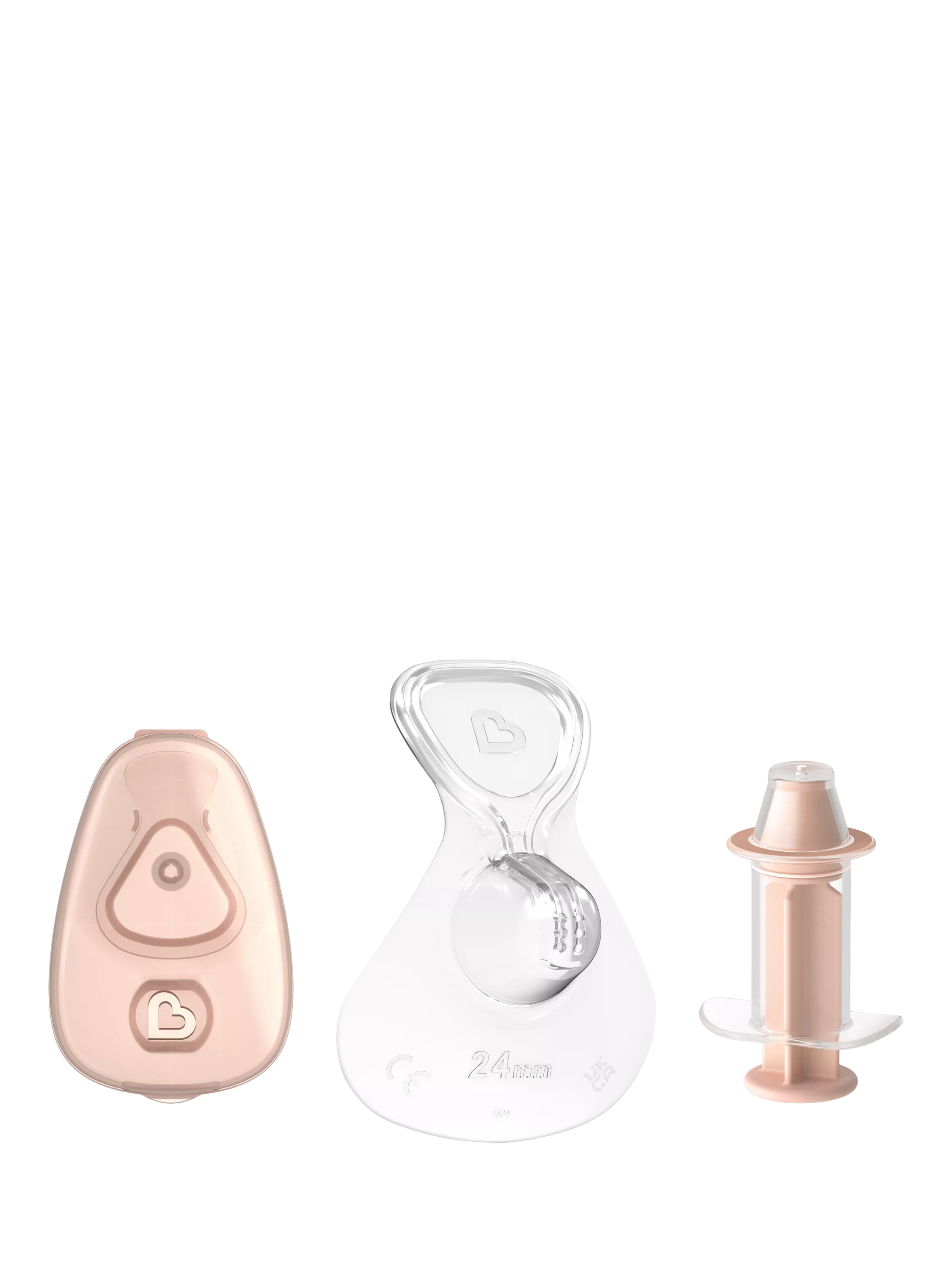 Munchkin Flow Nipple Shield+ 16mm, imported from the UK