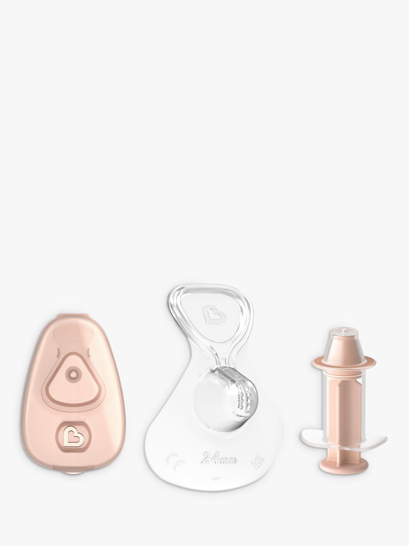 Munchkin Flow Nipple Shield 24mm silicone breastfeeding - British product