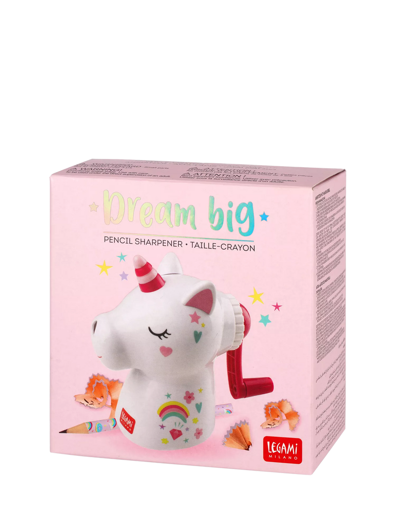 Legami unicorn pencil sharpener pink 138g, UK version