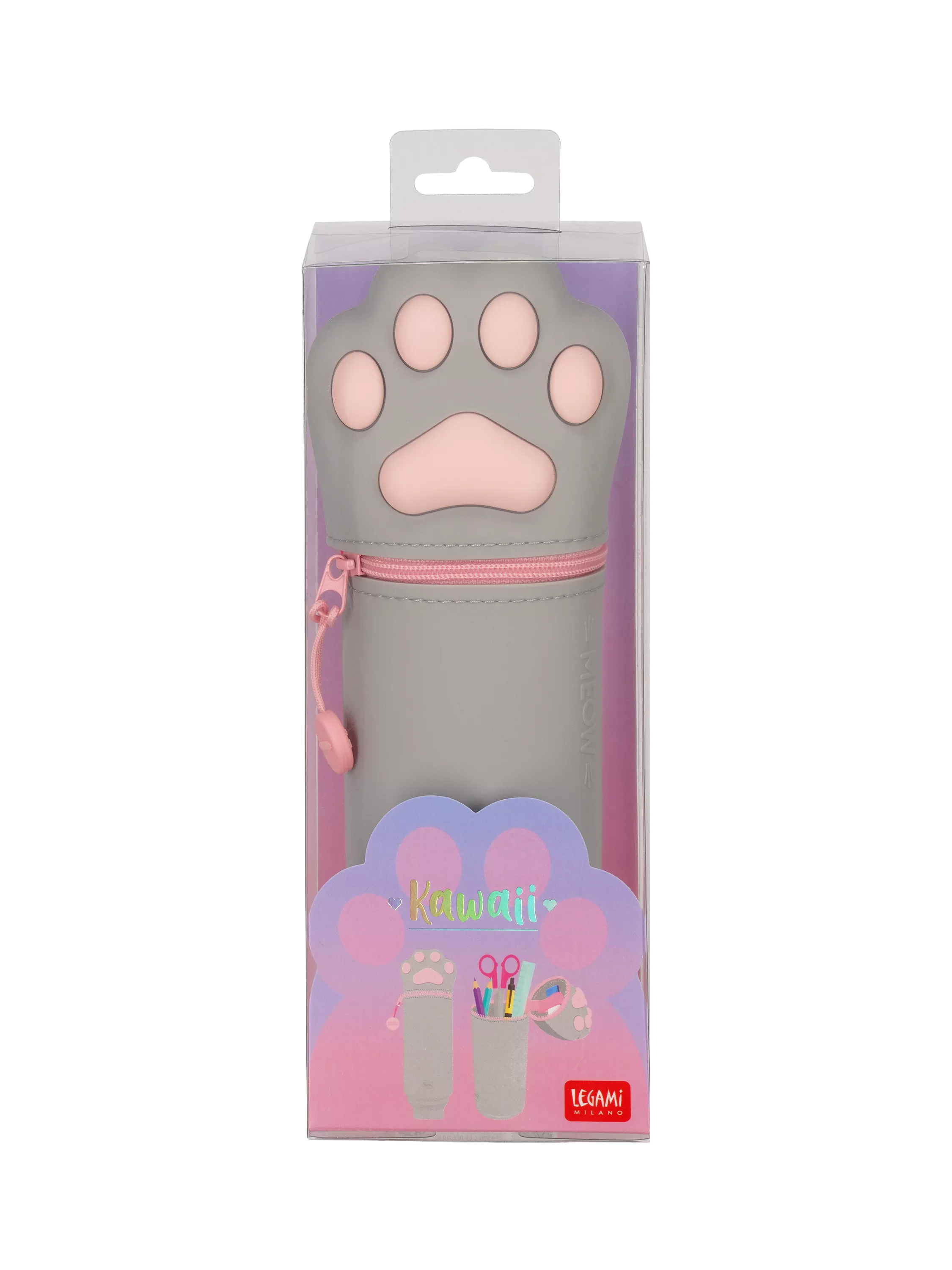 Legami Kawaii Kitty pencil case, UK version