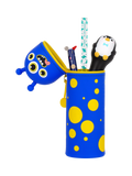 Legami Kawaii Monster pencil case navy blue silicone - British product