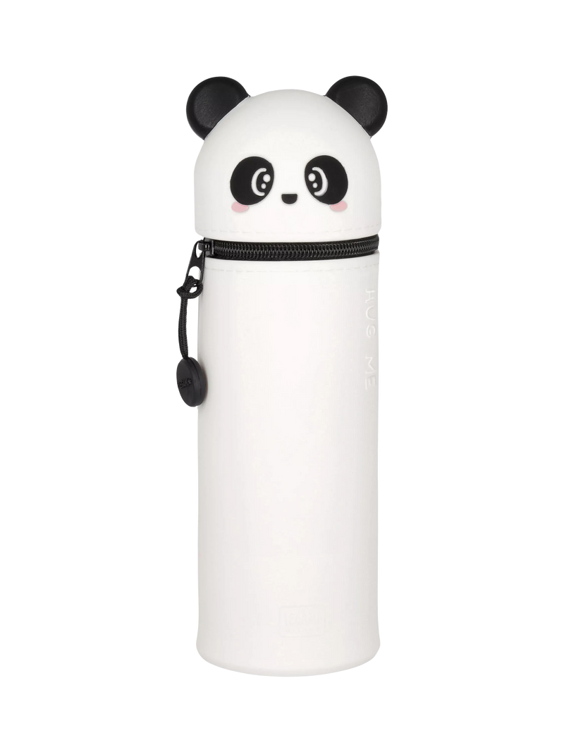Legami Kawaii Panda pencil case black, imported from the UK