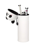 Legami Kawaii Panda pencil case black, imported from the UK