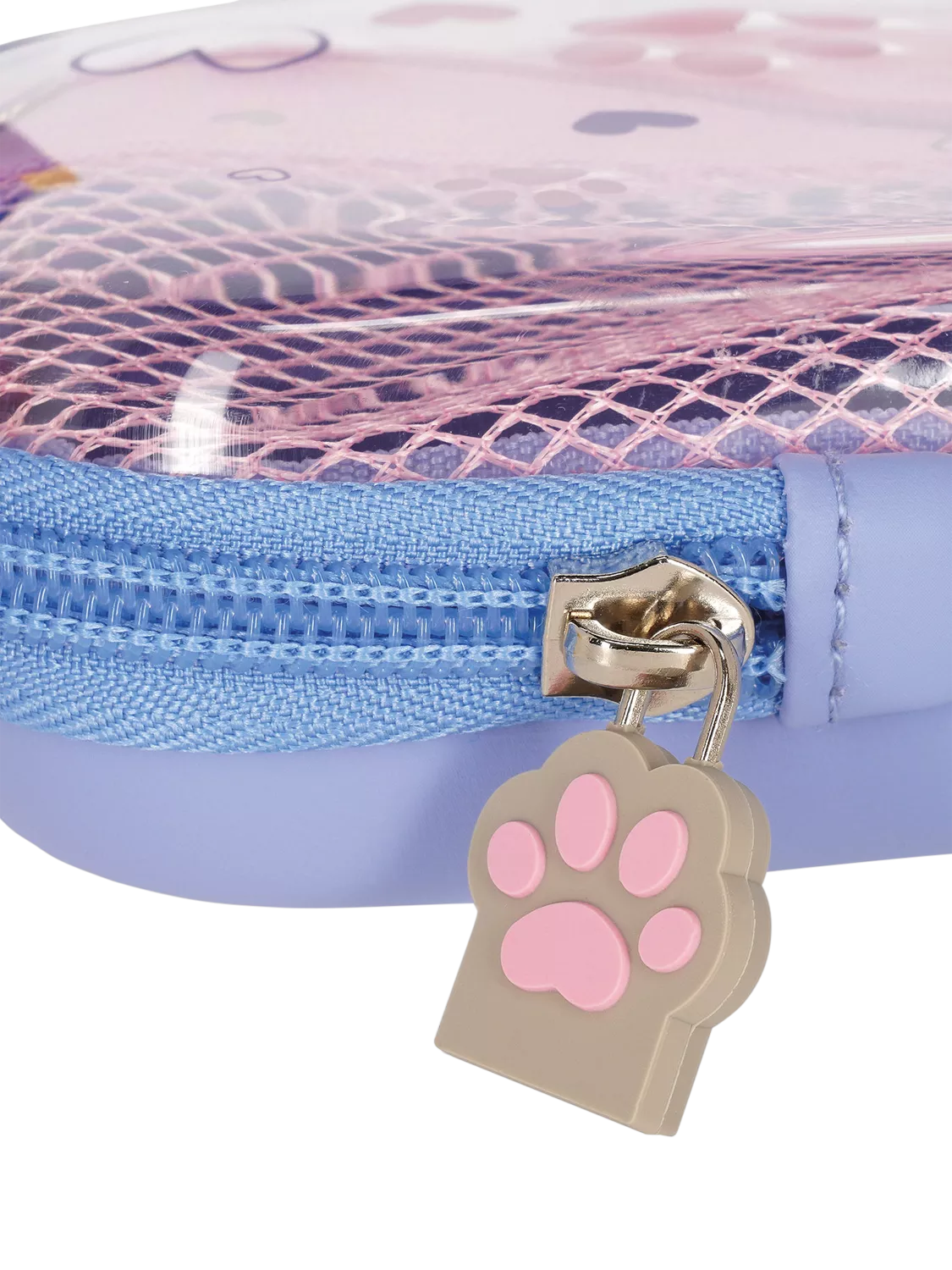 Legami pink kitty pencil case, UK version