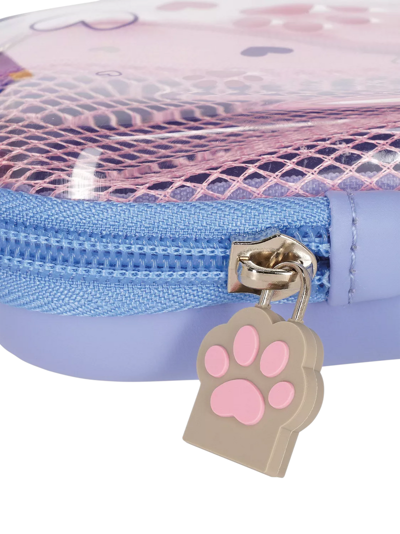 Legami pink kitty pencil case, UK version