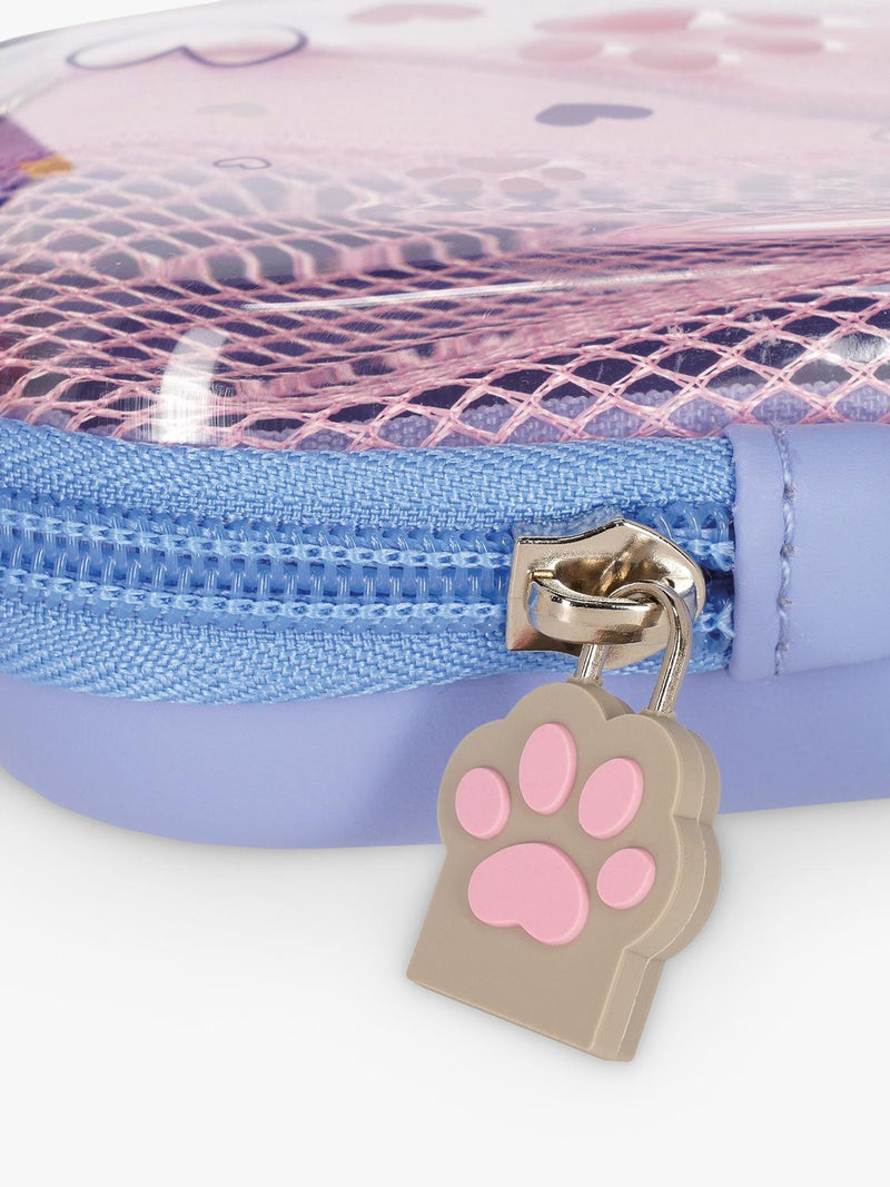 Legami pink kitty pencil case, UK version
