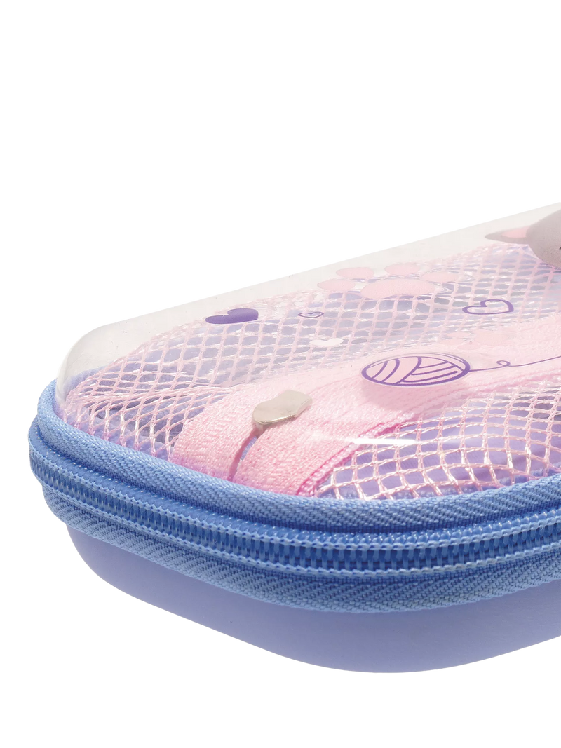 Legami pink kitty pencil case, UK version