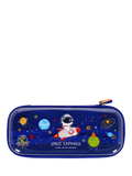 Legami Wonderwow Space pencil case navy blue - British product