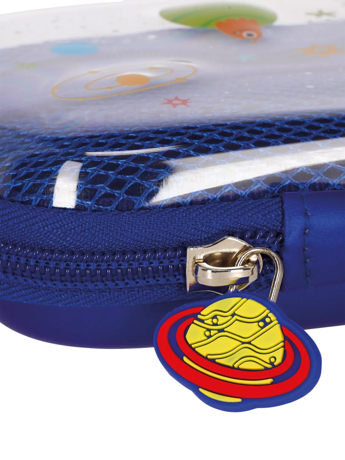 Legami Wonderwow Space pencil case navy blue - British product