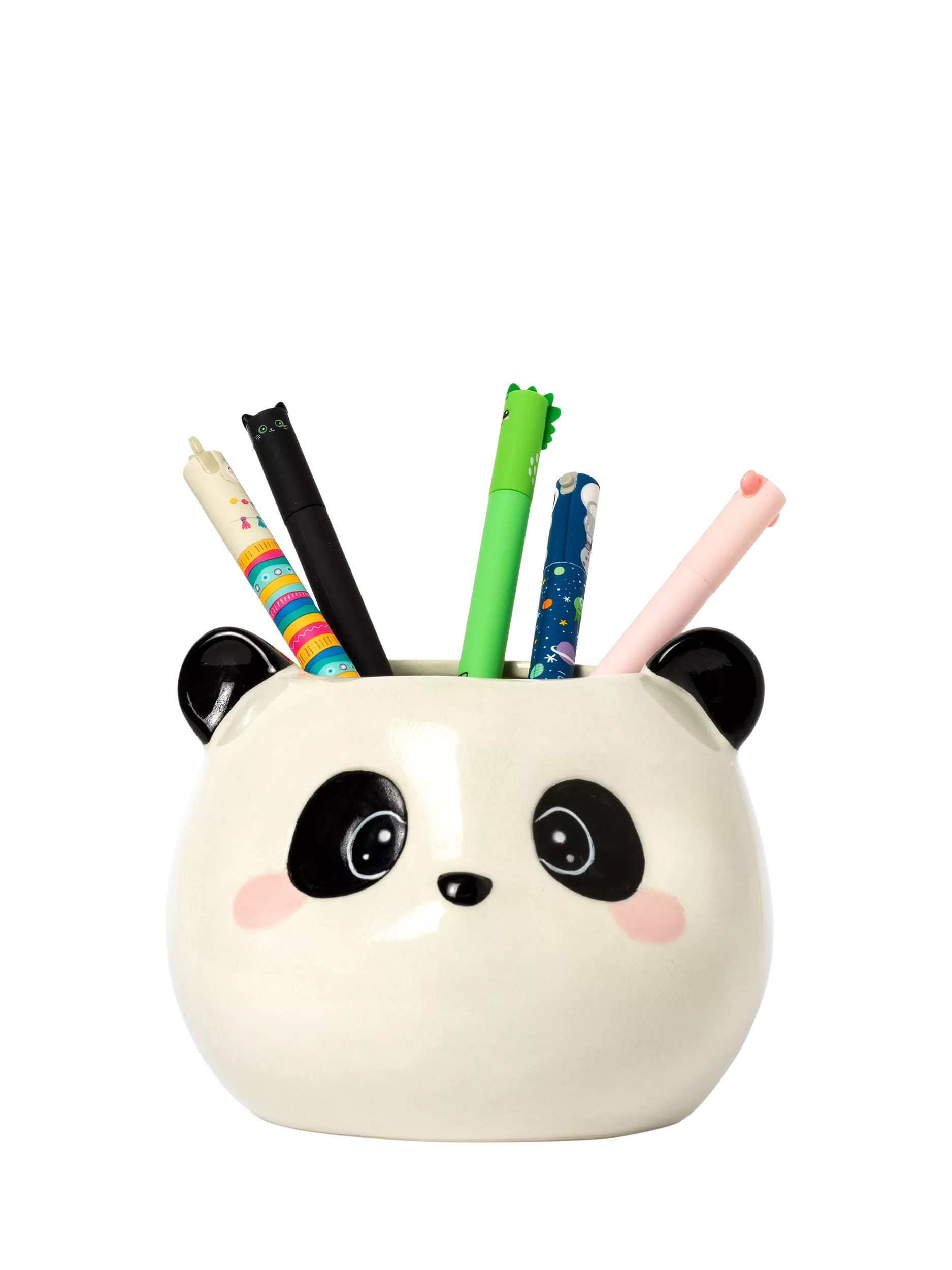 Legami ceramic panda pen pot, imported from the UK