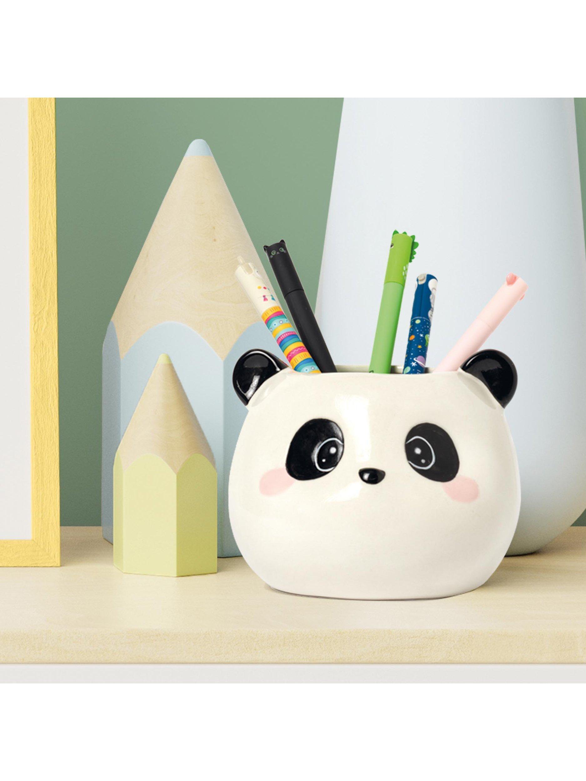 Legami ceramic panda pen pot, imported from the UK