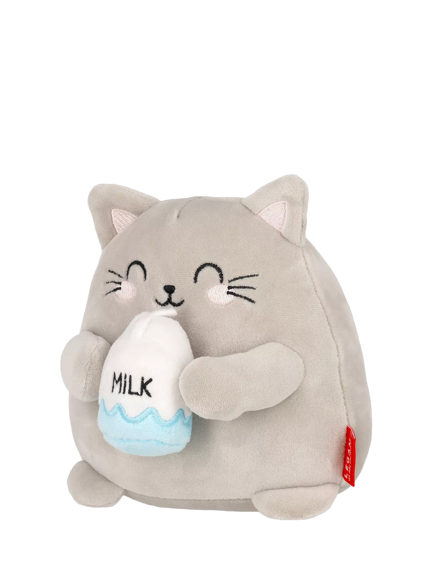 Legami Mini Kitty Super Soft cushion grey - British product