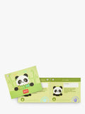 Legami Mini Panda Super Soft cushion, black stuffed toy - British product
