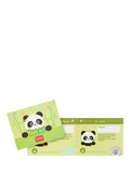 Legami Mini Panda Super Soft cushion, black stuffed toy - British product